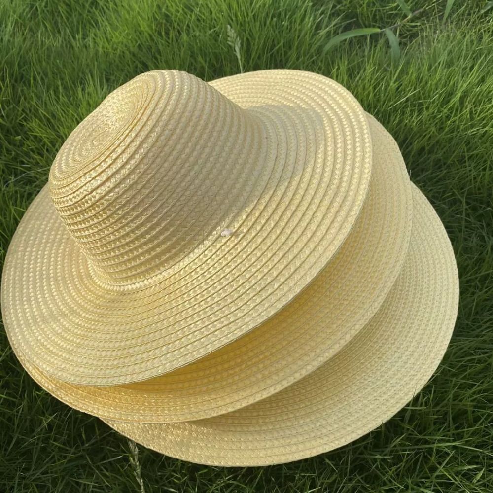 Bucket Hat Straw - Chapeau de paille à large bord