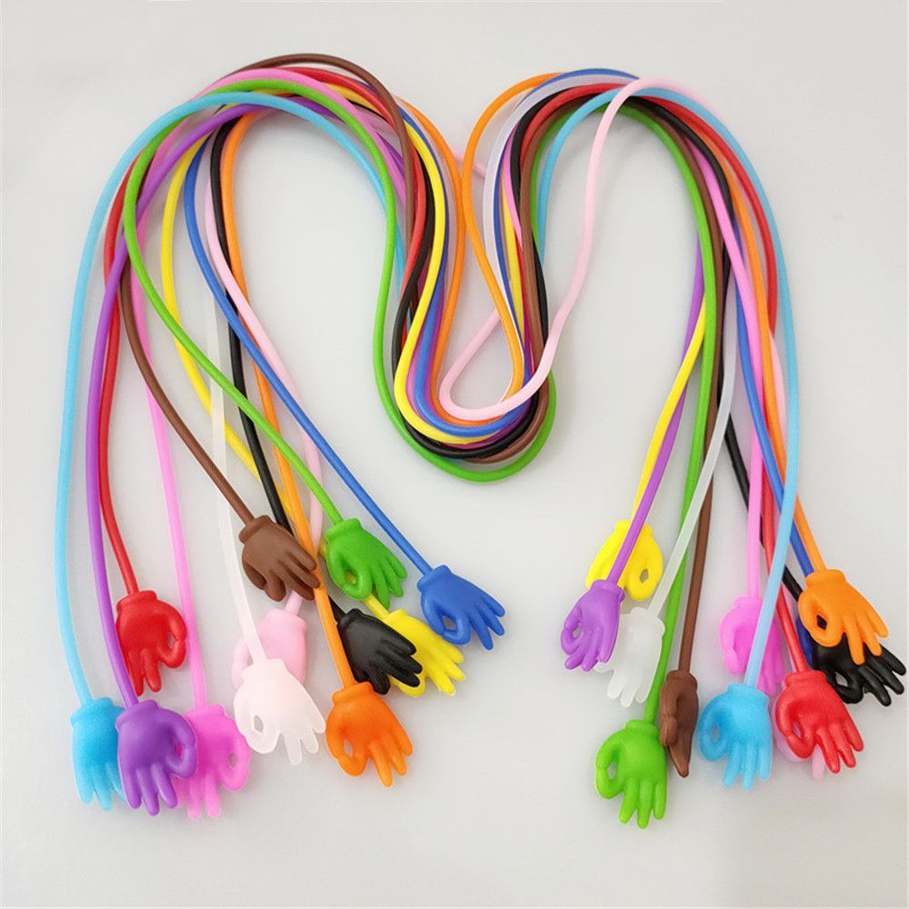 Sunglass Retainer Cord - Sangles de lunettes en silicone réglables,